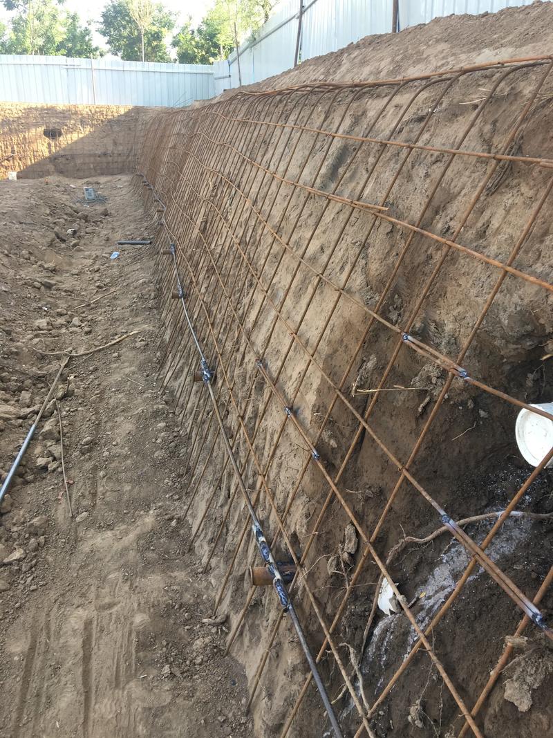 淮南大通区边坡加固